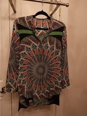 ETRO Silk Blouse, Size 4